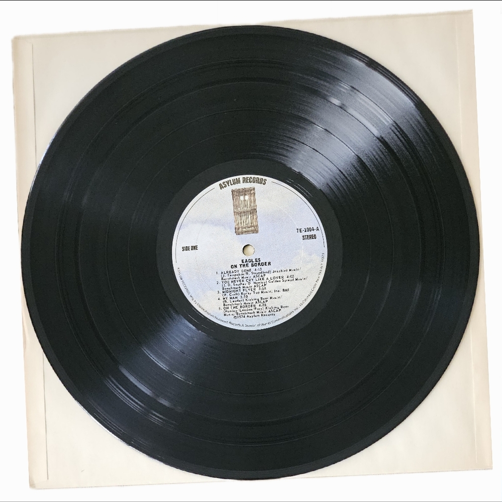 EAGLES•On The Border•1974 US (#7E-1004)•Santa Maria Pressing - Picture 3 of 9